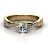 varitsa-jewellers - 0.4ct Brilliant Diamond Gold Engagement Ring - 02CG10
